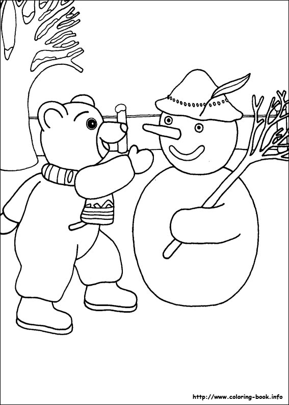 Little Brown Bear coloring picture